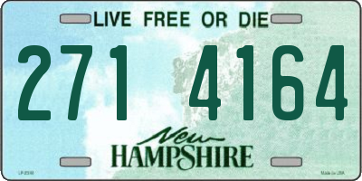 NH license plate 2714164