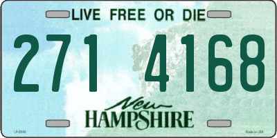 NH license plate 2714168
