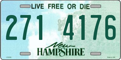 NH license plate 2714176