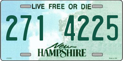 NH license plate 2714225