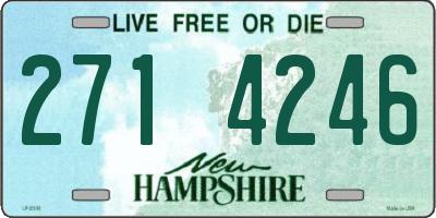 NH license plate 2714246