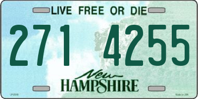 NH license plate 2714255