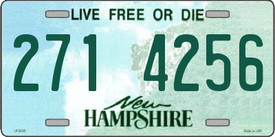 NH license plate 2714256