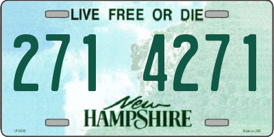 NH license plate 2714271