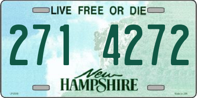 NH license plate 2714272