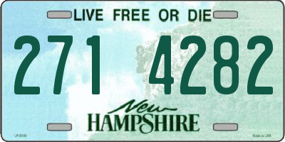 NH license plate 2714282