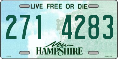 NH license plate 2714283