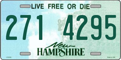 NH license plate 2714295