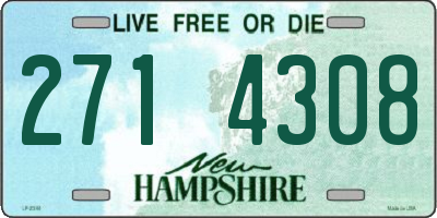NH license plate 2714308
