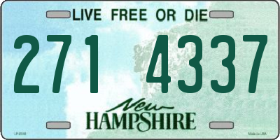 NH license plate 2714337