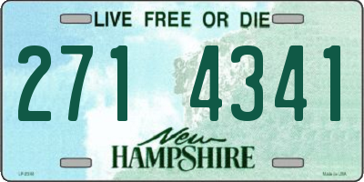 NH license plate 2714341