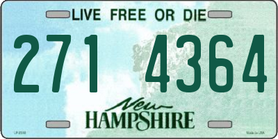 NH license plate 2714364
