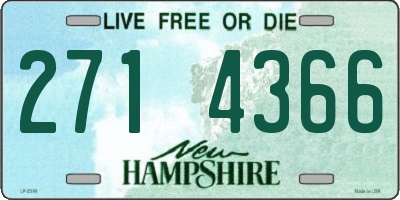 NH license plate 2714366