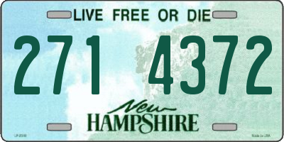 NH license plate 2714372