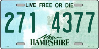 NH license plate 2714377