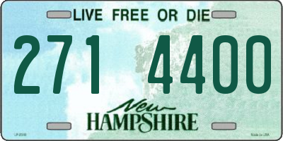 NH license plate 2714400