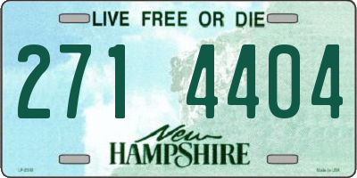 NH license plate 2714404