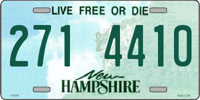 NH license plate 2714410