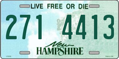 NH license plate 2714413