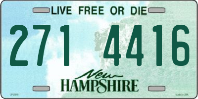 NH license plate 2714416
