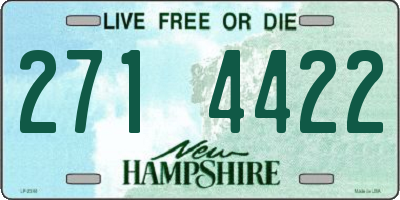 NH license plate 2714422