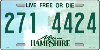 NH license plate 2714424