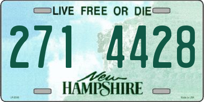 NH license plate 2714428