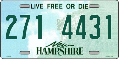 NH license plate 2714431