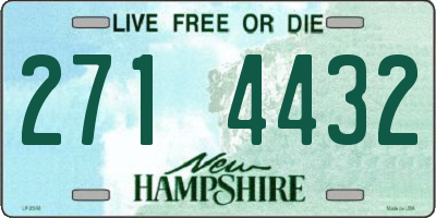 NH license plate 2714432