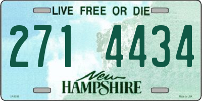 NH license plate 2714434
