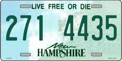 NH license plate 2714435
