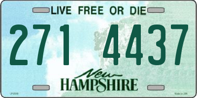 NH license plate 2714437