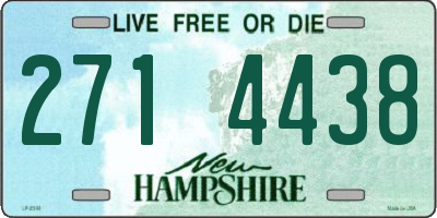 NH license plate 2714438