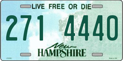 NH license plate 2714440