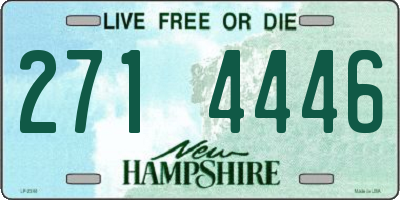 NH license plate 2714446