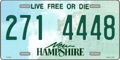 NH license plate 2714448