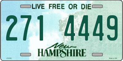 NH license plate 2714449