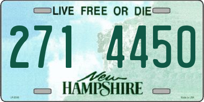 NH license plate 2714450