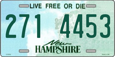 NH license plate 2714453