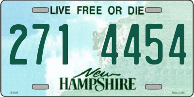 NH license plate 2714454