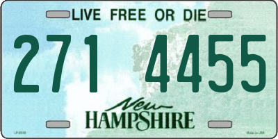 NH license plate 2714455