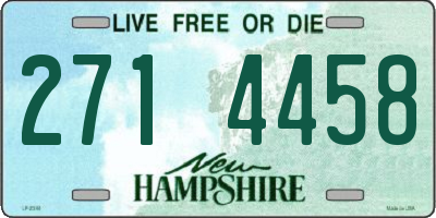 NH license plate 2714458