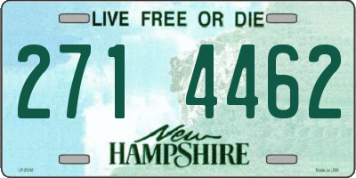 NH license plate 2714462