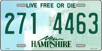 NH license plate 2714463