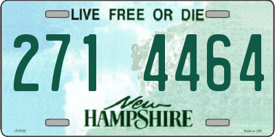 NH license plate 2714464
