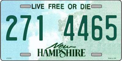 NH license plate 2714465