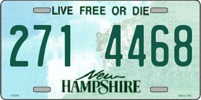 NH license plate 2714468