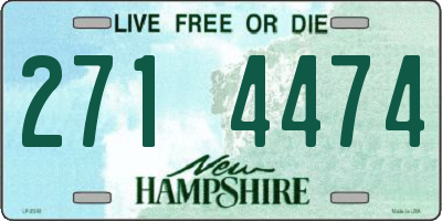 NH license plate 2714474