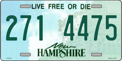 NH license plate 2714475