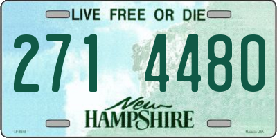 NH license plate 2714480